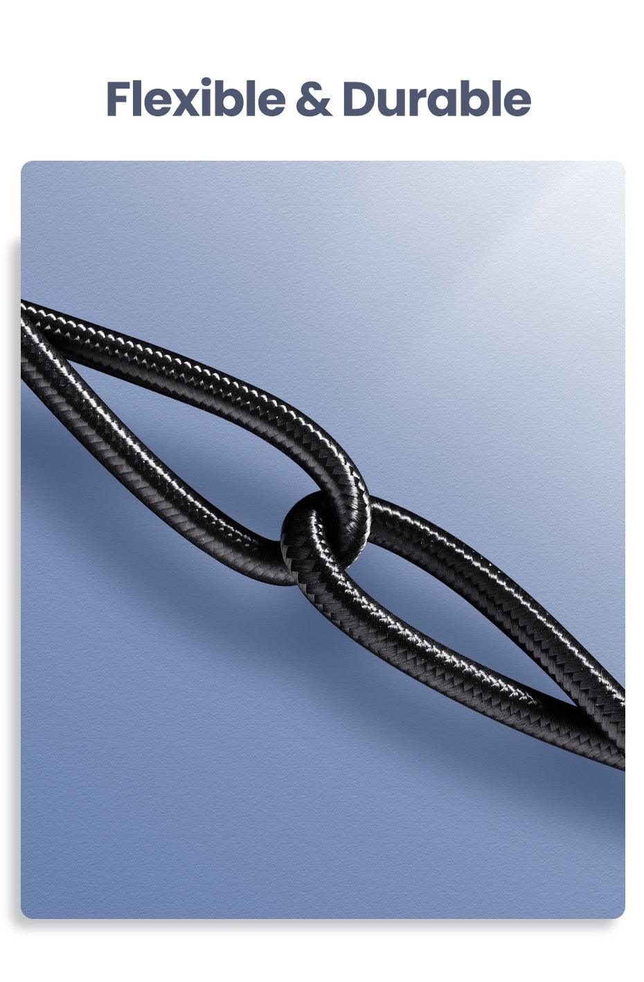 Câble auxiliaire HI-FI 3,5 mm mâle-mâle pour autoradio, casque, téléphone portable