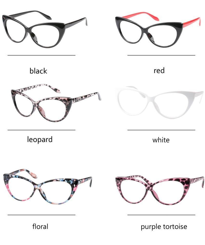 Lunettes de Lecture Œil de Chat Pour Femmes Légères Presbytes Lunettes de Lecture Tendance Mignonnes pour Femmes Lunettes de Lecture pour Ordinateur Anti-reflet Anti-UV   +0,5 0,75 1,0 1,25 1,5 1,75 2,0 2,5 3,0 3,5 4,0