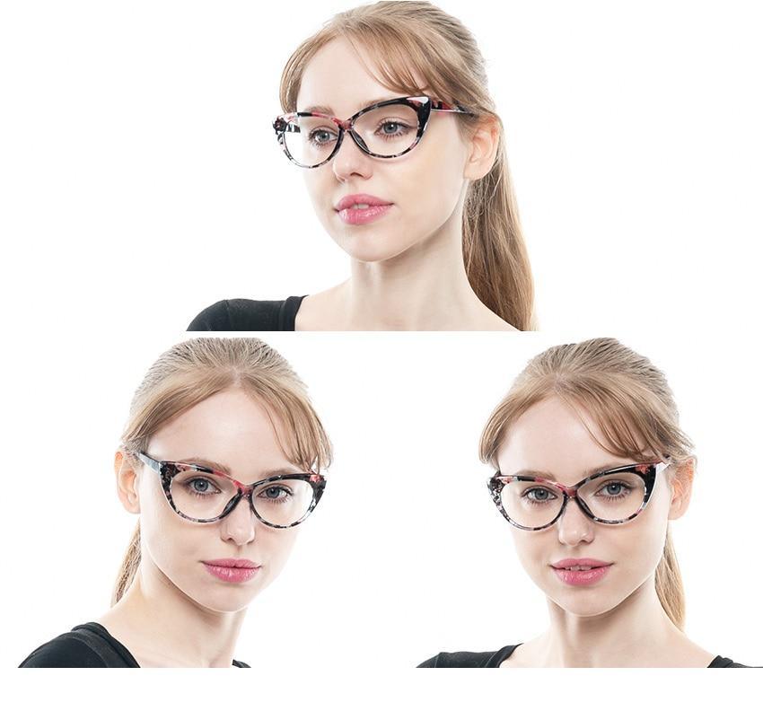 Lunettes de Lecture Œil de Chat Pour Femmes Légères Presbytes Lunettes de Lecture Tendance Mignonnes pour Femmes Lunettes de Lecture pour Ordinateur Anti-reflet Anti-UV   +0,5 0,75 1,0 1,25 1,5 1,75 2,0 2,5 3,0 3,5 4,0