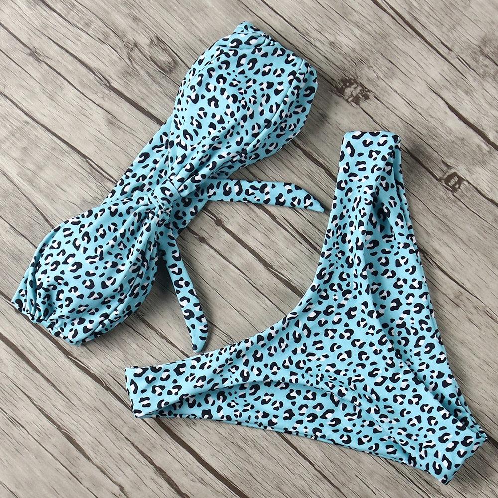 Ensemble de bikini solide Maillot de bain femme Bikini Maillot de bain femme Haut court Licou Maillot de bain Maillot de bain Bikini Coupe haute Maillot de bain taille haute Grande taille Maillot de bain d'été
