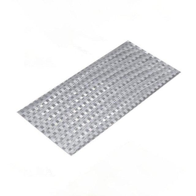 8PCS Feux de roue de vélo Lumières de vélo autocollants réfléchissants fluorescents Ruban de rayons de vélo Accessoires de vélo Ruban réfléchissant de vélo Autocollants de sécurité de nuit pour vélo et moto