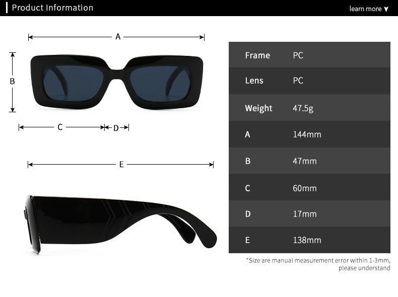Lunettes de soleil carrées surdimensionnées classiques pour hommes et femmes, motif serpent, pour voyager