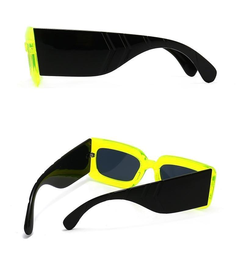 Lunettes de soleil carrées surdimensionnées classiques pour hommes et femmes, motif serpent, pour voyager