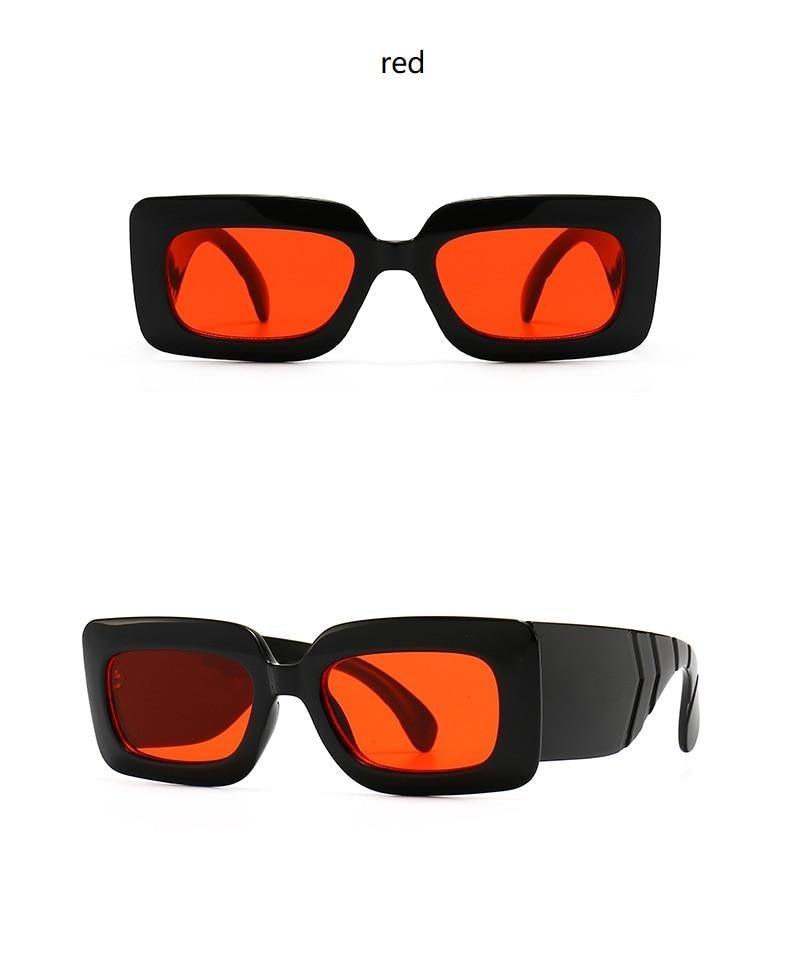 Lunettes de soleil carrées surdimensionnées classiques pour hommes et femmes, motif serpent, pour voyager