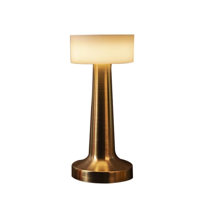 Lampe de bureau à intensité variable USB, lampe de chevet LED tactile avec chargeur sans fil pour hôtel, café, restaurant, veilleuse décorative, lampes de lecture mignonnes pour la décoration de chambre.