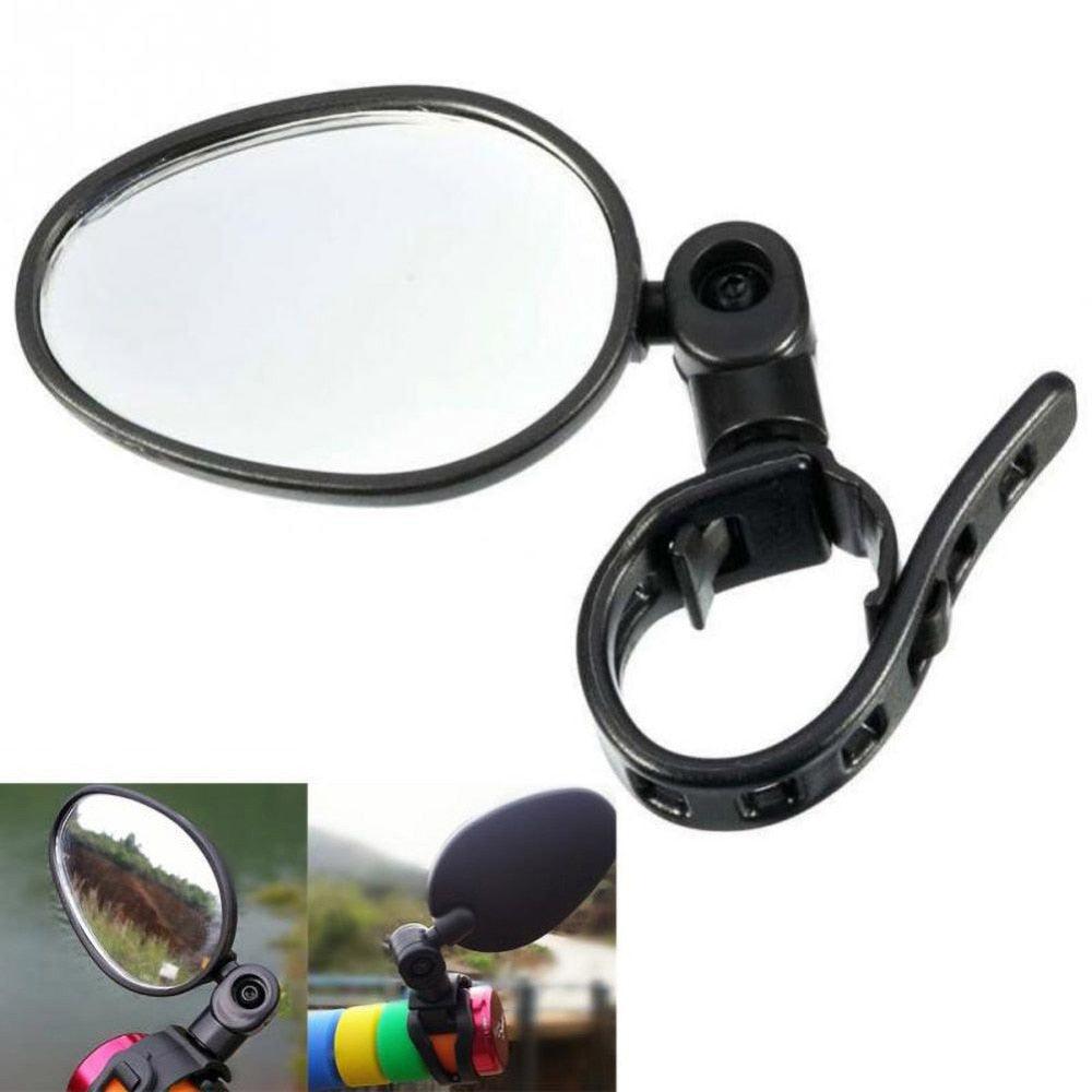 Rétroviseur de vélo durable, rétroviseurs de guidon rotatifs, sûrs et universels, rétroviseurs de vélo réglables pour VTT et vélo de route