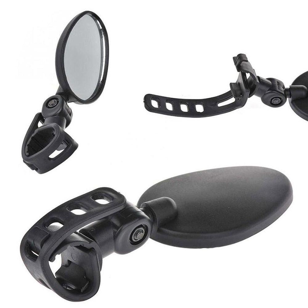 Rétroviseur de vélo durable, rétroviseurs de guidon rotatifs, sûrs et universels, rétroviseurs de vélo réglables pour VTT et vélo de route
