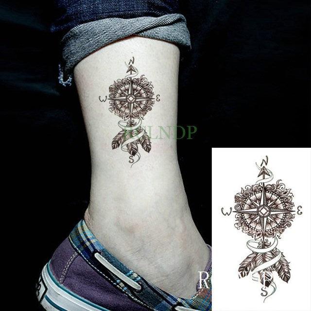 Tatouages autocollants temporaires imperméables "Notes de musique noires élégantes" pour hommes et femmes (poitrine et épaules)