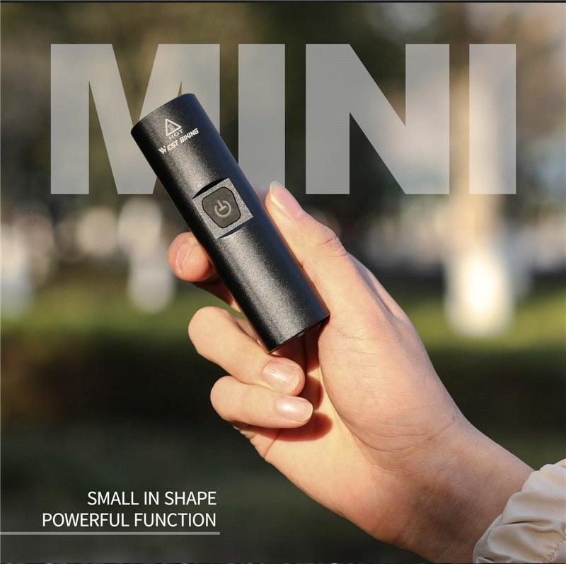 Phare avant de vélo rechargeable USB Lumière de vélo LED étanche Phare de cyclisme Lampe de sécurité pour l'escalade Lampe de vélo super brillante Facile à installer Convient à tous les vélos Phares avec modes