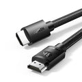 Câble HDMI 2.1 Ultra Haut Débit 8K60Hz 4K120Hz Câble Répartiteur HDMI 48Gbps Ultra Haut Débit 4K 120Hz Câble HDMI Tressé Dynamic HDR Vision HDR 10 Compatible avec TV UHD Ordinateur Portable