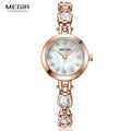 Montre Bracelet Femme Charme Cristal Mode Élégante Forme Bracelet Design Luxe Quartz Étanche Montre-Bracelet Femme