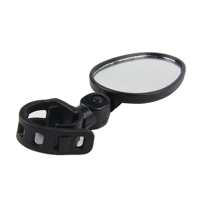 Rétroviseur de vélo universel pour guidon Rétroviseur rotatif à 360 degrés pour vélo Accessoires de cyclisme Rétroviseur arrière de vélo réglable Rétroviseurs rotatifs à 360° fixés au guidon Miroir en verre Rétroviseur universel