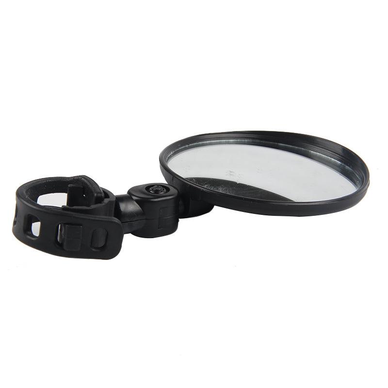 Rétroviseur de vélo universel pour guidon Rétroviseur rotatif à 360 degrés pour vélo Accessoires de cyclisme Rétroviseur arrière de vélo réglable Rétroviseurs rotatifs à 360° fixés au guidon Miroir en verre Rétroviseur universel