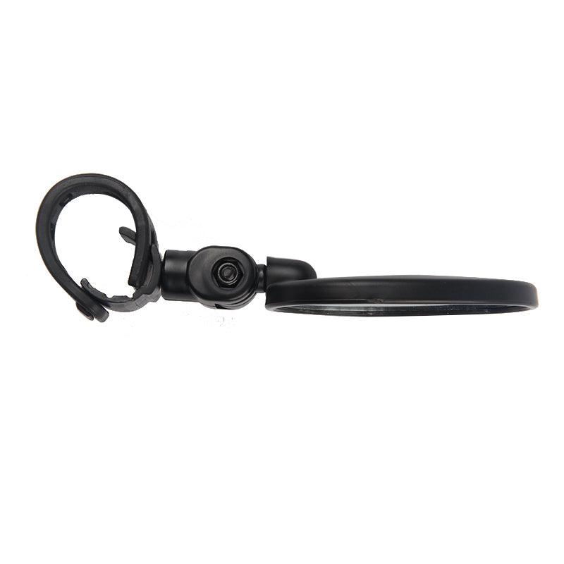 Rétroviseur de vélo universel pour guidon Rétroviseur rotatif à 360 degrés pour vélo Accessoires de cyclisme Rétroviseur arrière de vélo réglable Rétroviseurs rotatifs à 360° fixés au guidon Miroir en verre Rétroviseur universel