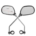 1 paire de rétroviseurs de vélo arrière, vue large pour vélo, cyclisme, réflecteur d'angle réglable gauche et droit, rétroviseurs réfléchissants à grand angle de rotation à 360° pour VTT, vélo de route, vélo électrique, trottinette électrique