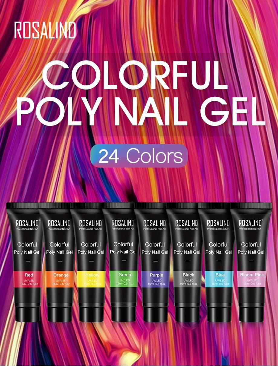 Nouveau Gel de Polissage Populaire pour Ongles 15ml Gel d'Extension UV pour Ongles Permanente Nail Art Manucure Design Gel à la Mode pour Femmes