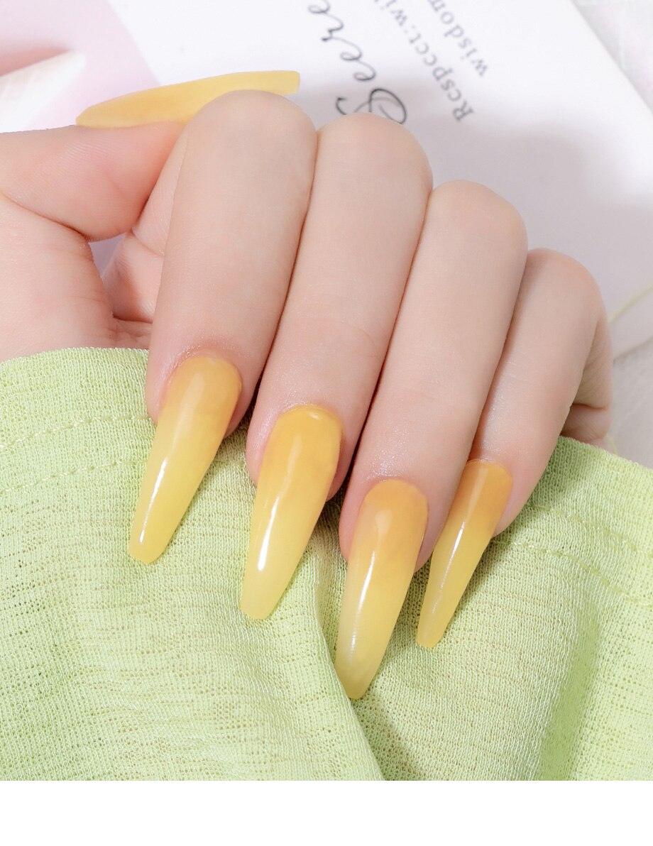Nouveau Gel de Polissage Populaire pour Ongles 15ml Gel d'Extension UV pour Ongles Permanente Nail Art Manucure Design Gel à la Mode pour Femmes