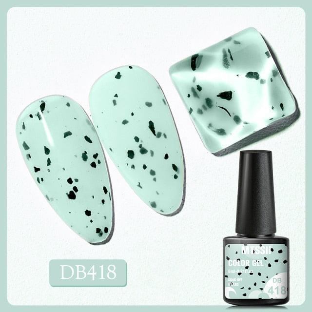 TENDANCE Populaire Luxe Intéressant Gel Ongles Vernis à Ongles Permanent Gel Coquille d'Œuf Gel Vernis à Ongles Design Luxe Coquille d'Œuf Pour Femmes et Filles