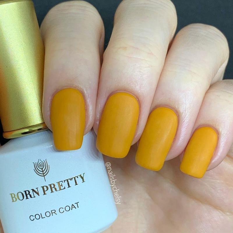 2022 Élégant Joli Vernis à Ongles Gel Orange 6ml pour Femmes Été UV LED Brillant et Mat Design d'Ongles Professionnel à Domicile pour Femmes