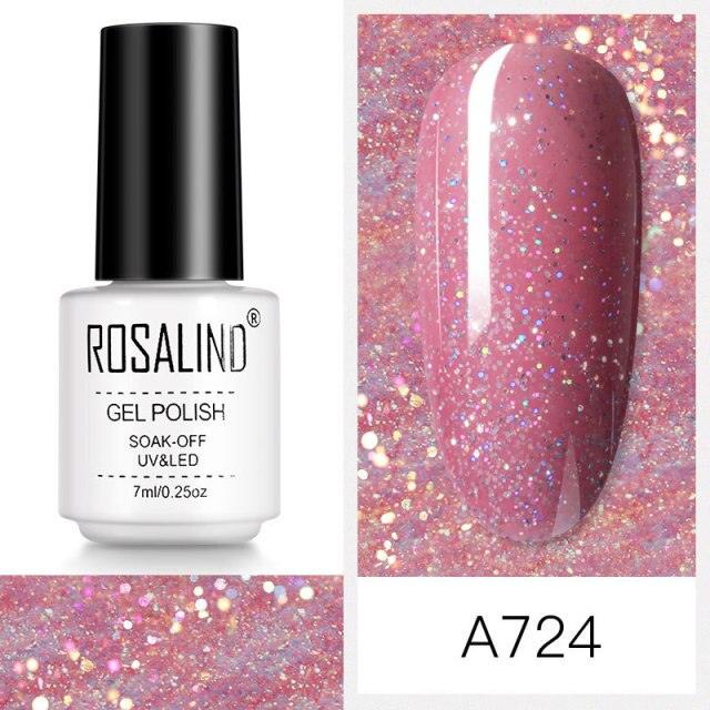 Vernis à ongles gel rose brillant de luxe pour femmes, permanent, UV, populaire, de haute qualité, coloré