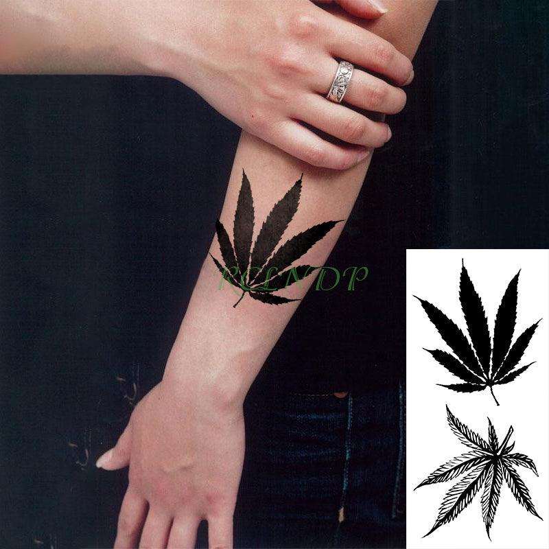 Lot de 57 feuilles de tatouages temporaires autocollants imperméables, grand tatouage noir moderne et élégant pour femmes et hommes, à appliquer sur la taille et les bras