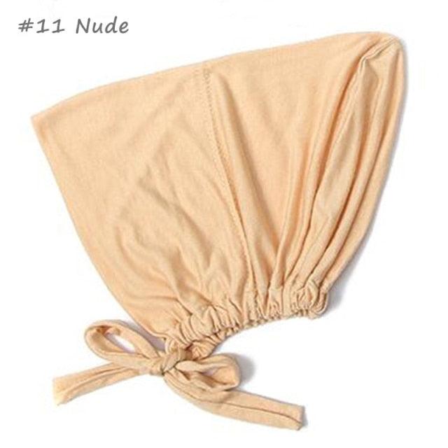 Nouveau Turban Musulman Doux en Modal, Bonnette Intérieure, Sous-foulard Hijab, Bonnets Légers, Sous-foulard Islamique Élégant, Bonnette Chapeau, Bandeau pour Femme