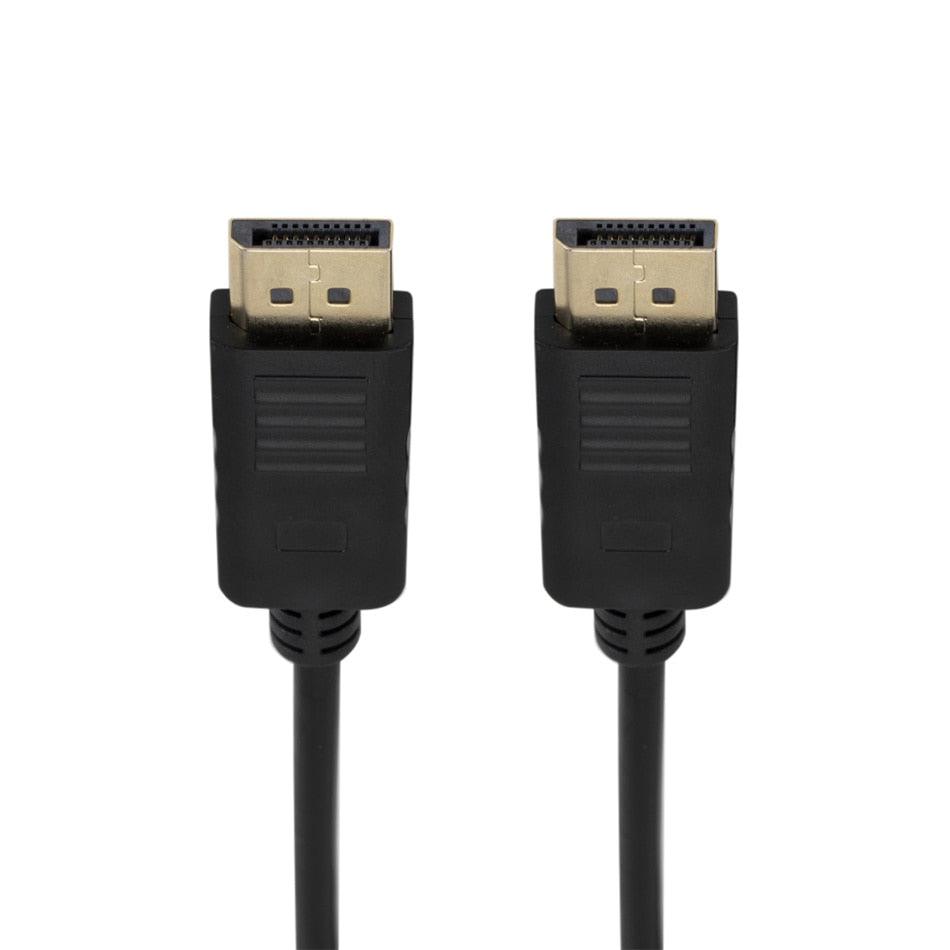 Câble adaptateur DisplayPort rapide de 1,8 m pour ordinateur, TV, projecteur, ordinateur portable, moniteur