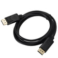 Câble adaptateur DisplayPort rapide de 1,8 m pour ordinateur, TV, projecteur, ordinateur portable, moniteur