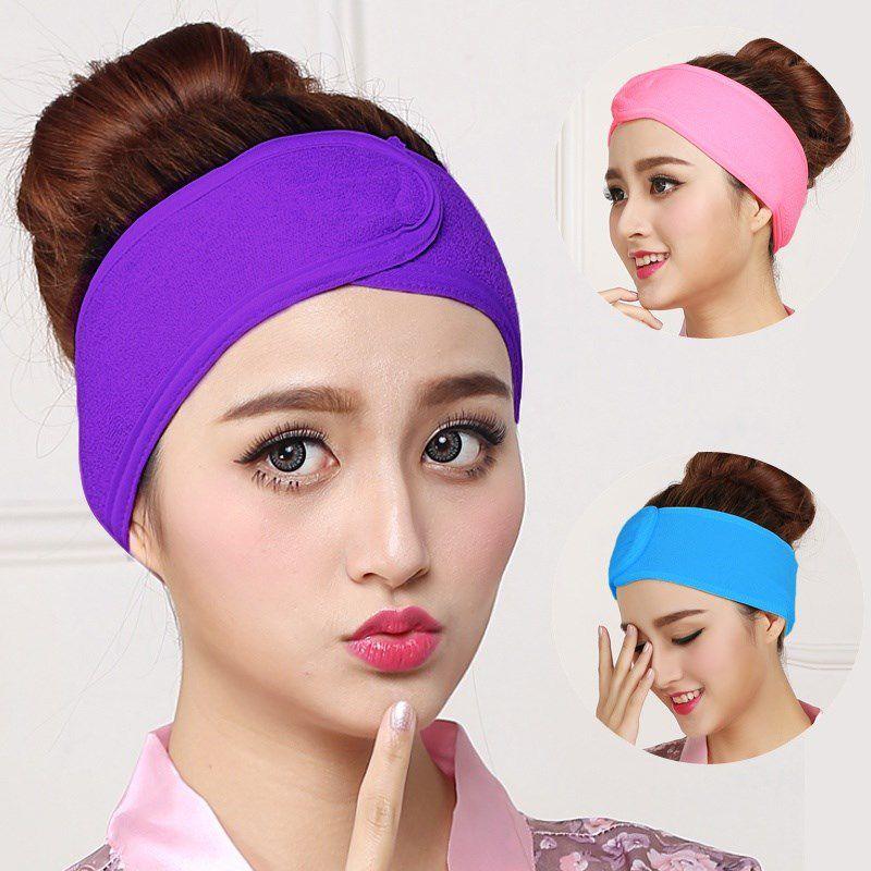 Accessoires pour cheveux en tissu éponge doux bandeaux pour filles pour le lavage du visage, le bain, le maquillage, bandeaux pour femmes, bandeaux de SPA réglables, magnifiques accessoires pour cheveux pour femmes