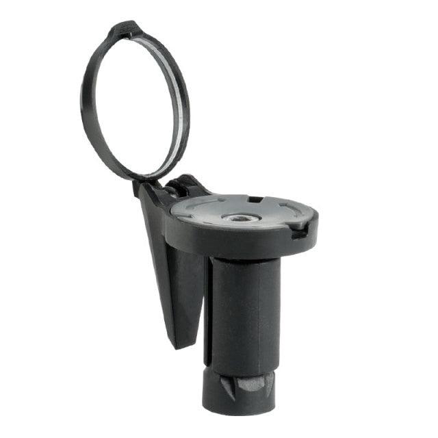 Rétroviseur de vélo de guidon avec miroir convexe - Fixation universelle gauche/droite - Réflecteur arrière convexe en acrylique - Design élégant - Rétroviseur minimaliste pliable - Rétroviseur arrière convexe pliable - Sécurité et style à vélo