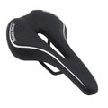 Selle de vélo souple Coussin de selle de vélo creux Siège de vélo de route VTT en mousse à mémoire de forme confortable Siège de vélo avec concept de zone ergonomique pour hommes