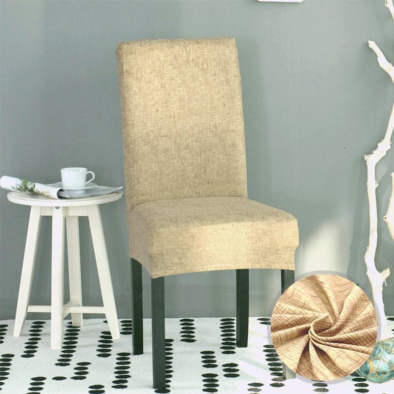Housse de chaise en lycra amovible, anti-salissures, pour banquet, mariage, dîner, restaurant. Housse de chaise Parson lavable et amovible, anti-taches, pour salle à manger, banquet, cérémonie, mariage, hôtel, restaurant.