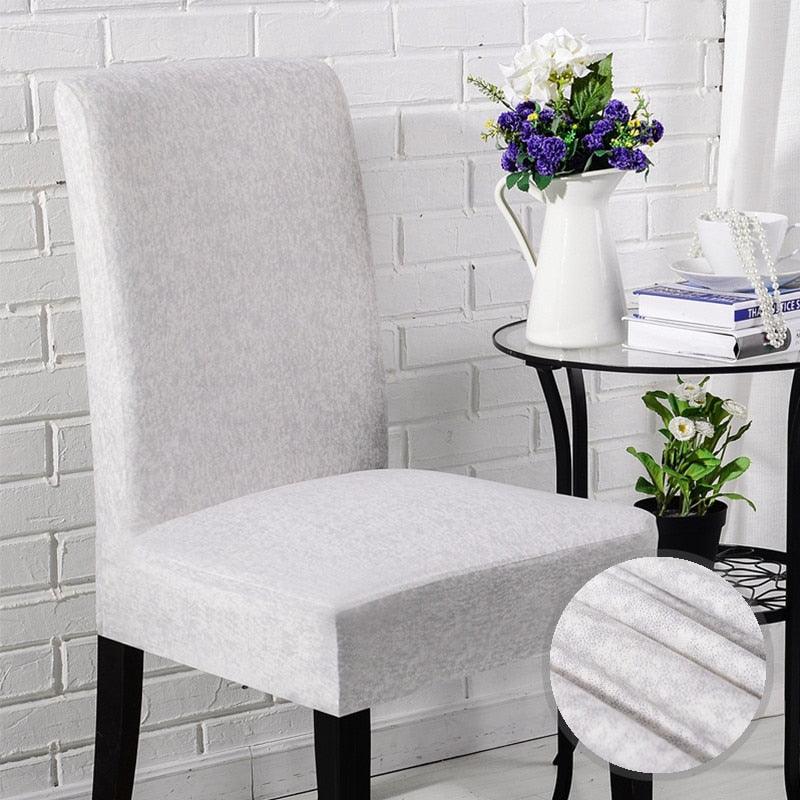 Housse de chaise en lycra amovible, anti-salissures, pour banquet, mariage, dîner, restaurant. Housse de chaise Parson lavable et amovible, anti-taches, pour salle à manger, banquet, cérémonie, mariage, hôtel, restaurant.