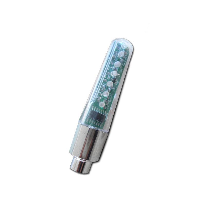 Roues lumineuses de vélo à double détection, lampe LED de VTT bilatérale, lumières de roue de vélo clignotantes au néon, lampe phosphorescente pour la sécurité de nuit, feux de vélo pour le cyclisme de nuit