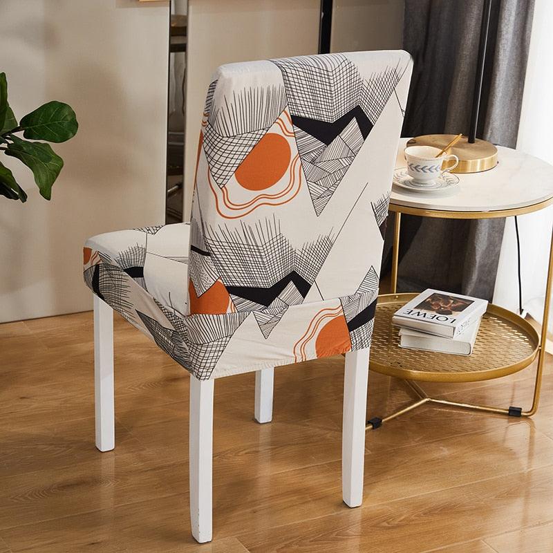 Housse de chaise en spandex, amovible, anti-saleté, pour cuisine, banquet, mariage, dîner, restaurant. Housse de chaise de salle à manger en spandex extensible, amovible et lavable, protection de chaise de salle à manger, housse de siège.