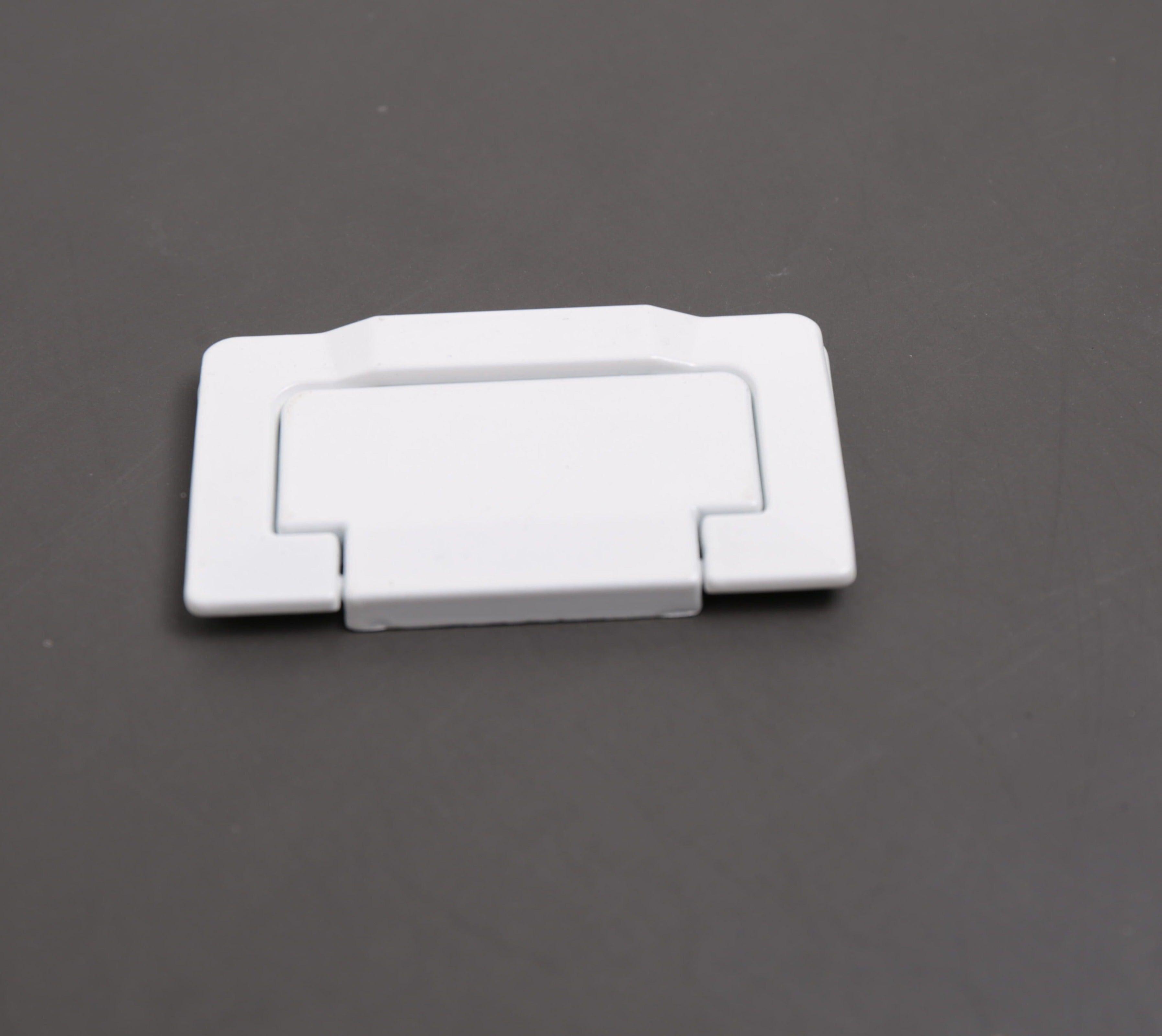 Poignées de tiroir, armoire, meubles de cuisine, poignées pour bouton d'armoire, tiroir, meubles, cuisine, bouton de simplicité, blanc, acier inoxydable, tube creux, barres de traction, bouton d'armoire pour quincaillerie de meubles de cuisine