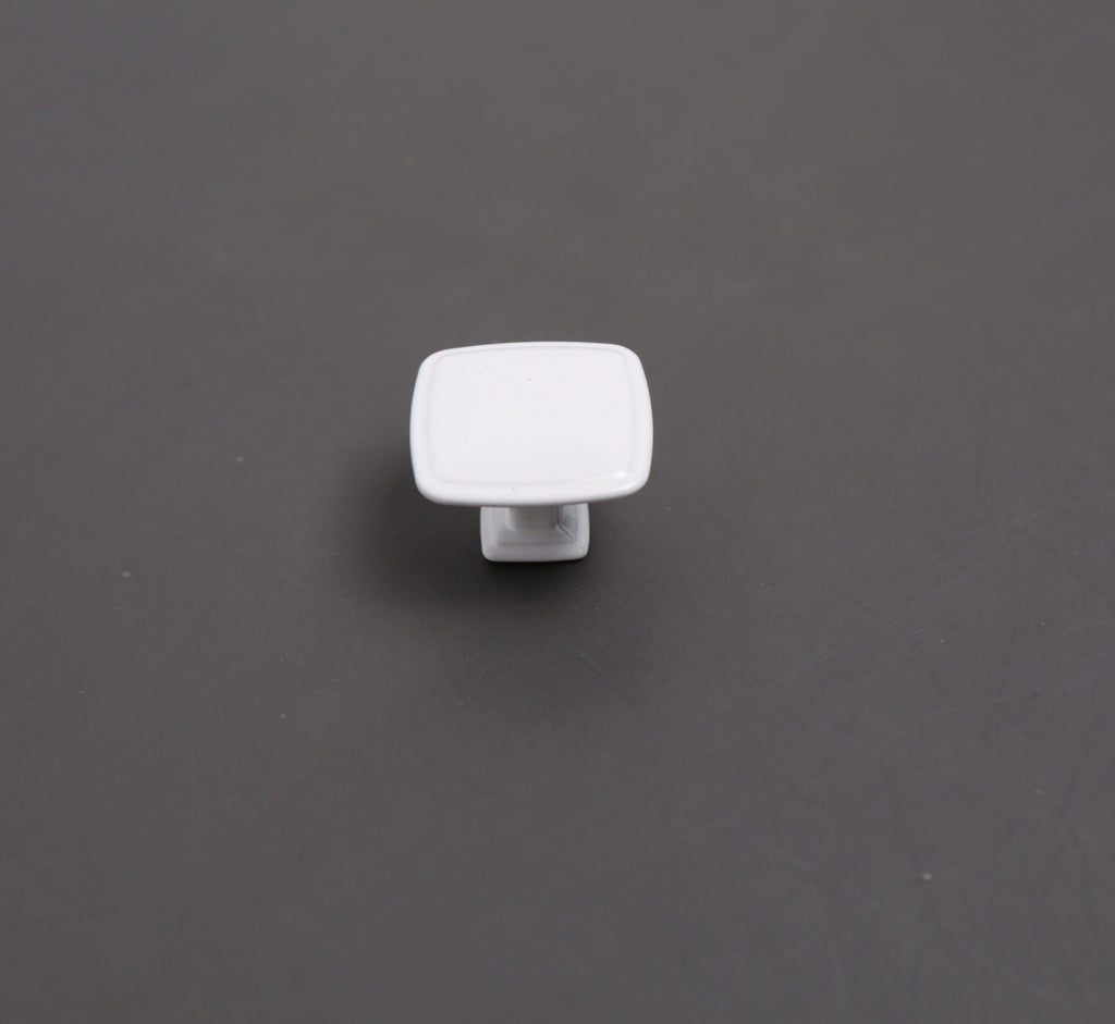 Poignées de tiroir, armoire, meubles de cuisine, poignées pour bouton d'armoire, tiroir, meubles, cuisine, bouton de simplicité, blanc, acier inoxydable, tube creux, barres de traction, bouton d'armoire pour quincaillerie de meubles de cuisine