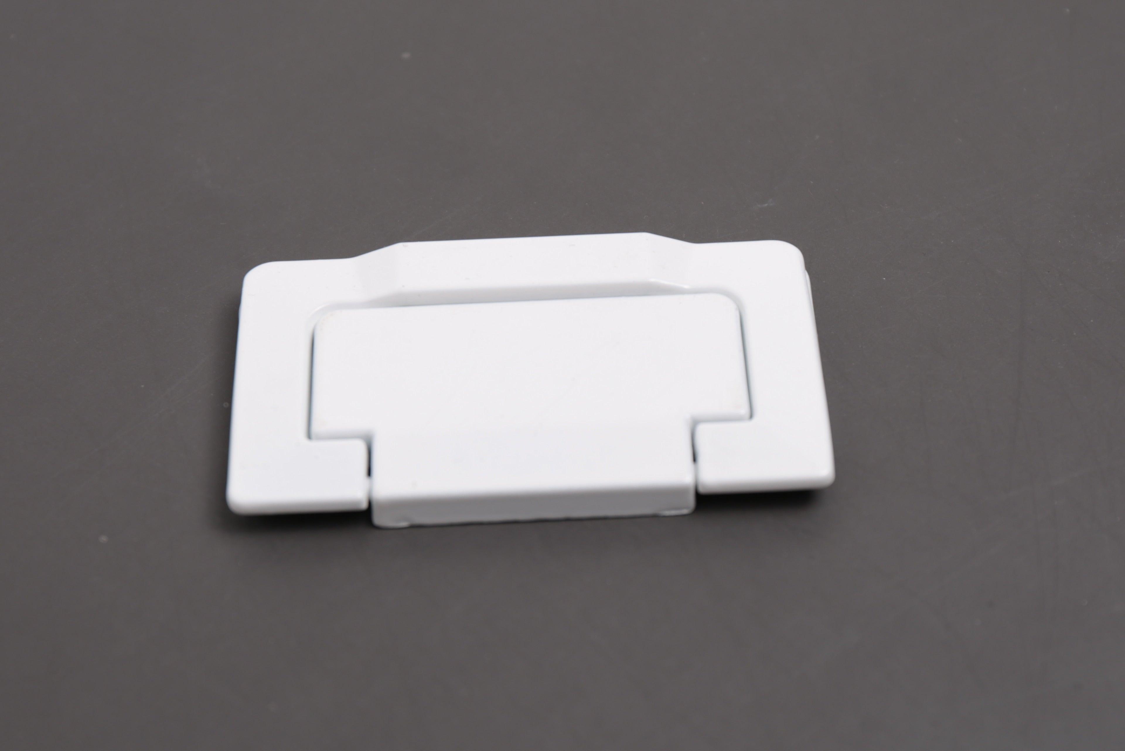 Poignées de tiroir, armoire, meubles de cuisine, poignées pour bouton d'armoire, tiroir, meubles, cuisine, bouton de simplicité, blanc, acier inoxydable, tube creux, barres de traction, bouton d'armoire pour quincaillerie de meubles de cuisine