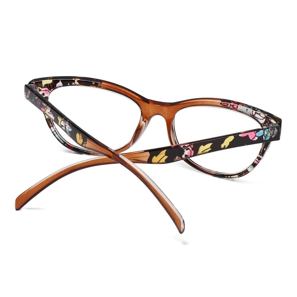Lunettes de Lecture Œil de Chat Femme Homme Légères Presbyte Designer Monture Œil de Chat Dames Lecteurs d'Ordinateur Anti-Reflet Anti-UV Lunettes de Vue Dioptrie Presbytie +1.00~+4.0