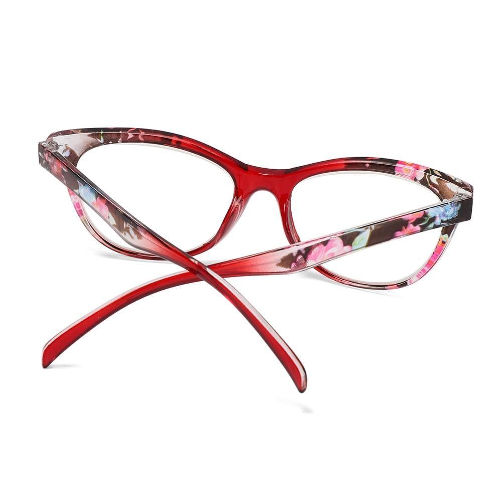 Lunettes de Lecture Œil de Chat Femme Homme Légères Presbyte Designer Monture Œil de Chat Dames Lecteurs d'Ordinateur Anti-Reflet Anti-UV Lunettes de Vue Dioptrie Presbytie +1.00~+4.0