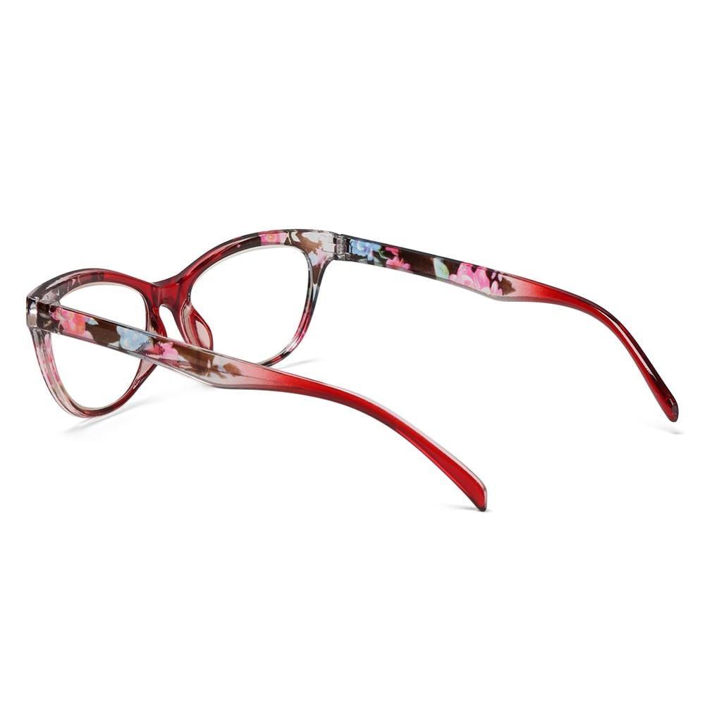Lunettes de Lecture Œil de Chat Femme Homme Légères Presbyte Designer Monture Œil de Chat Dames Lecteurs d'Ordinateur Anti-Reflet Anti-UV Lunettes de Vue Dioptrie Presbytie +1.00~+4.0