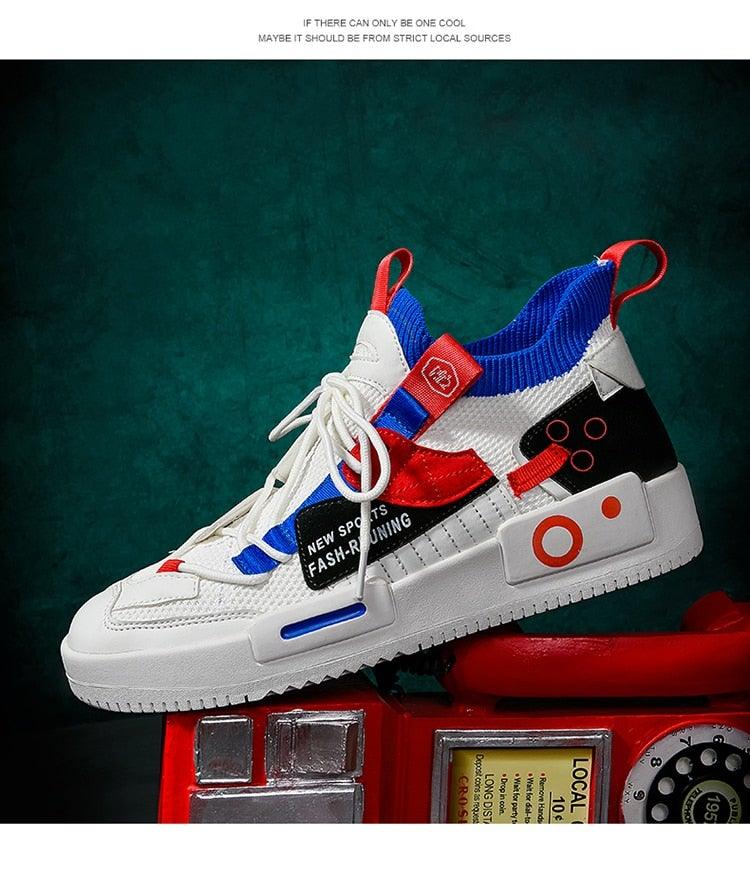 Baskets de Luxe pour Hommes Chaussures Décontractées Modernes Entraîneur Course Marche Tennis Respirantes Chaussures de Sport Hommes Baskets de Gym Décontractées Chaussures de Sport à Enfiler