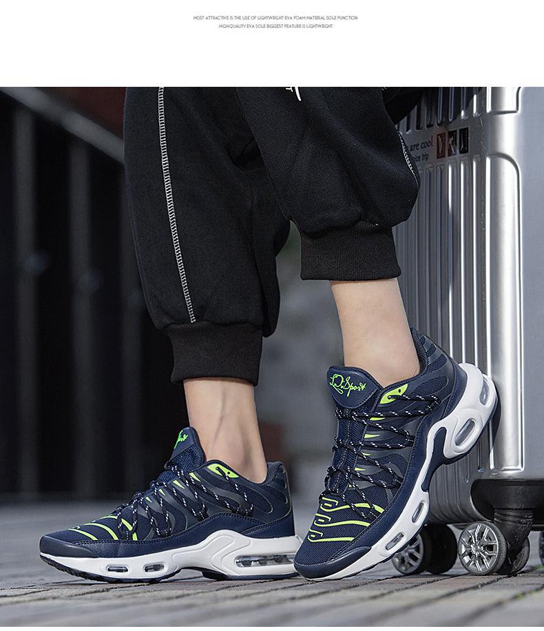 Chaussures de sport pour homme avec coussin d'air, baskets respirantes pour la course, tennis d'été, entraînement en extérieur, course légère, baskets de gym, jogging, marche, baskets pour homme.