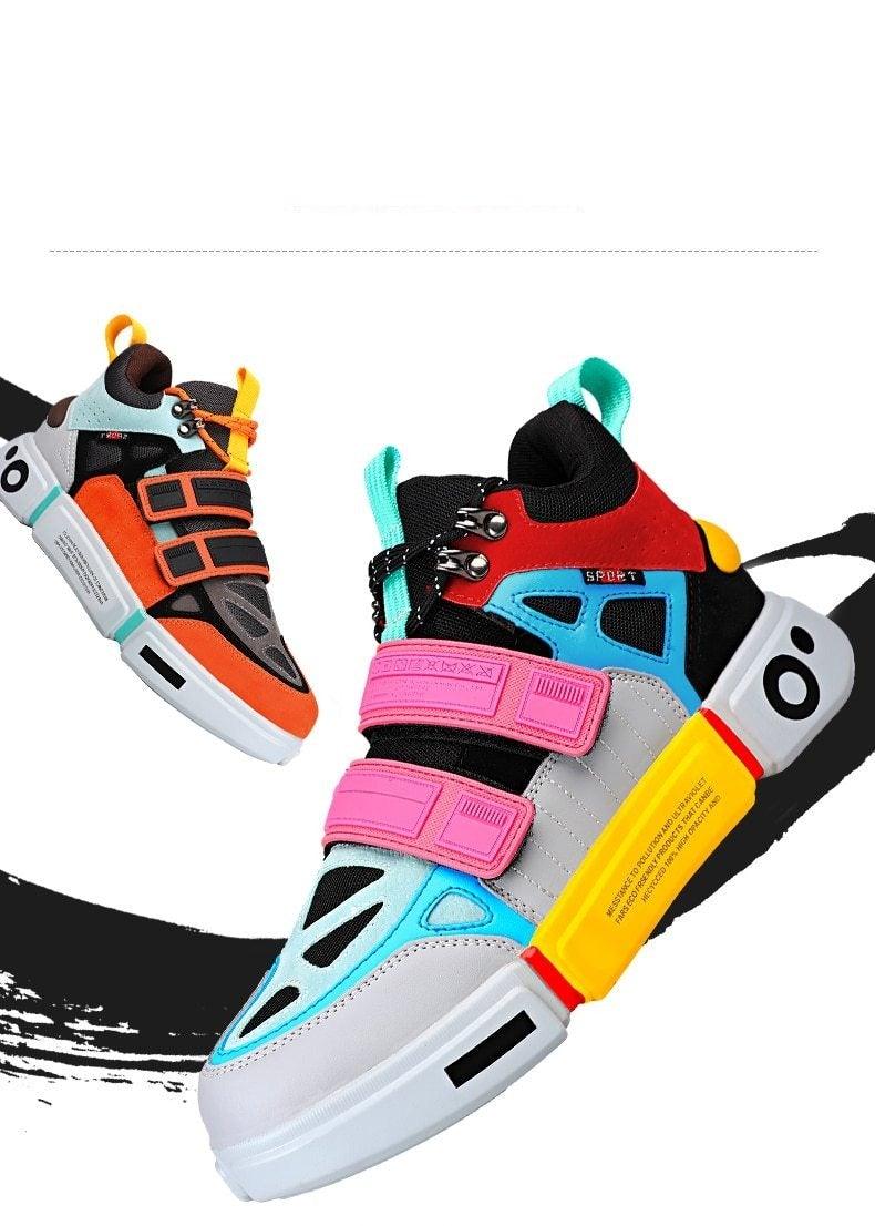 Baskets de Luxe pour Hommes Chaussures Décontractées Modernes Entraîneur Course Marche Tennis Respirantes Chaussures de Sport Hommes Baskets de Gym Décontractées Chaussures de Sport à Enfiler