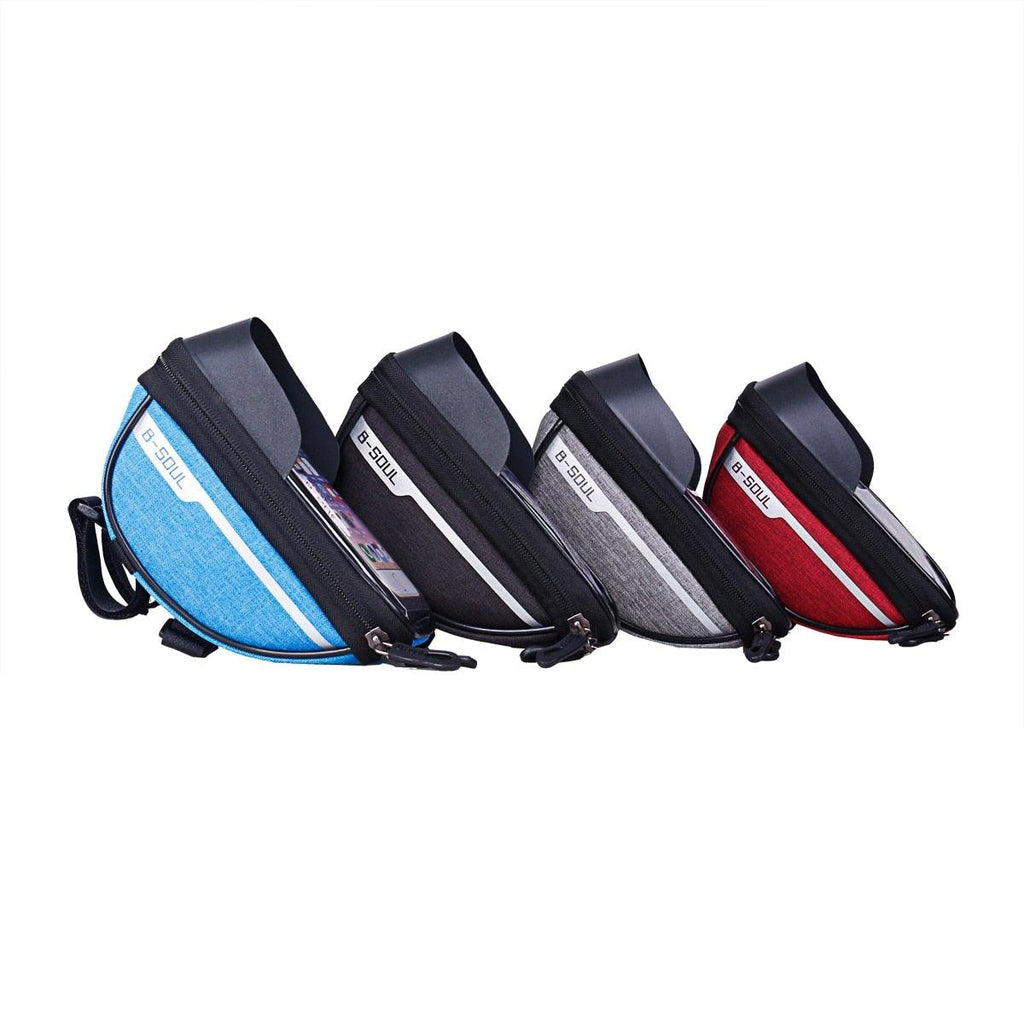Sacoche de cadre pour téléphone portable, support de guidon, écran tactile, étanche, accessoires de cyclisme, pochette compatible avec les smartphones