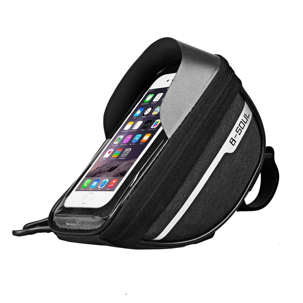 Sacoche de cadre pour téléphone portable, support de guidon, écran tactile, étanche, accessoires de cyclisme, pochette compatible avec les smartphones