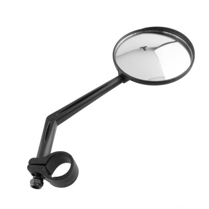 Rétroviseurs arrière de vélo Rotation en degrés Rétroviseurs de vélo adaptés aux VTT et vélos de route Rétroviseur de sécurité Vue arrière réglable Rotatif HD Grand angle Cyclisme Miroir Convexe en Acrylique Transparent