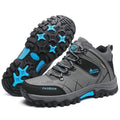 Bottes d'hiver pour hommes imperméables en cuir, très chaudes, pour le sport, la randonnée en extérieur, le travail, les voyages, le trail, l'escalade, avec lacets, antidérapantes, imperméables et résistantes pour l'extérieur