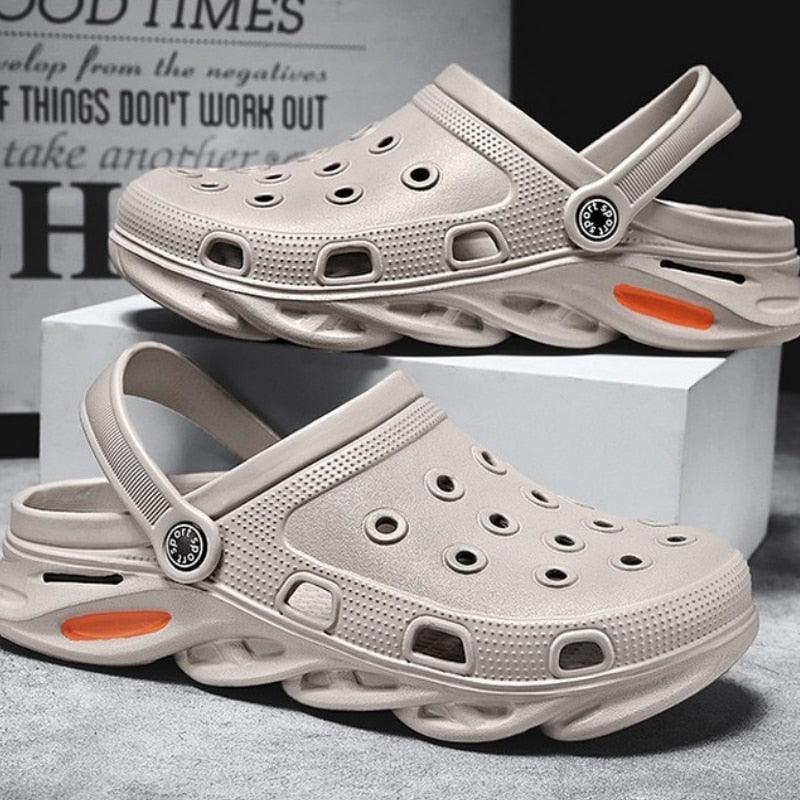 Sandales d'extérieur Semelle Souple Chaussures de Plage Homme et Femme Même Style Convient pour l l'été Chaussons à Plateforme Homme Sandales de Sport Homme Chaussons d'extérieur et d'intérieur Sandales Légères