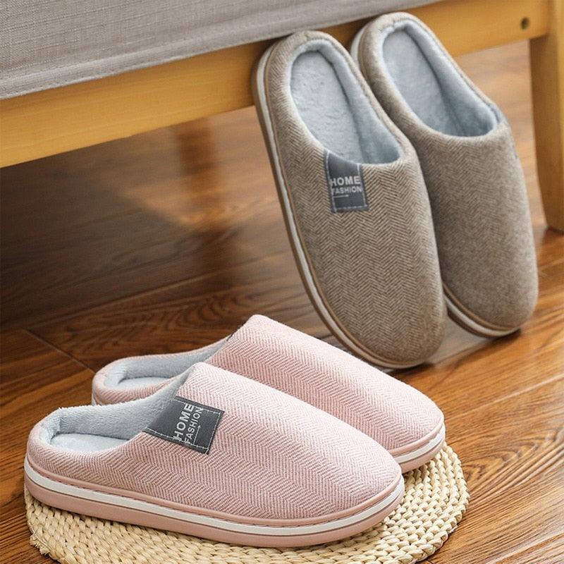 Chaussons d'hiver chauds en fourrure pour femmes, chaussons de maison pour hommes, talons plats confortables, pantoufles d'intérieur chaudes et douces en polaire, pantoufles à mémoire de forme, chaussures de chambre d'hiver